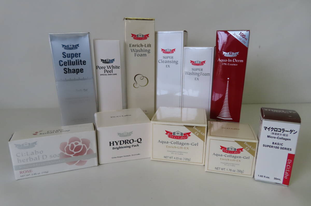 ドクターシーラボ 化粧品セット 化粧水 美容液 石鹸 クリーム 全11点 未開封品（1点外箱開封） 管理ZI-60