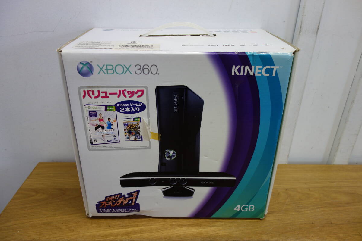 XBOX360 KINECT バリューパック アドベンチャー 動作未確認 中古 ジャンク品 管理100