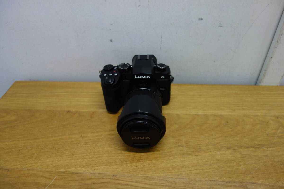 Panasonic DC-G99 ミラーレス一眼カメラ 撮影可 レンズ LUMIX G VARIO 1:3.5-5.6/14-140 ASPH 中古 ジャンク品 ② 管理ZI-60