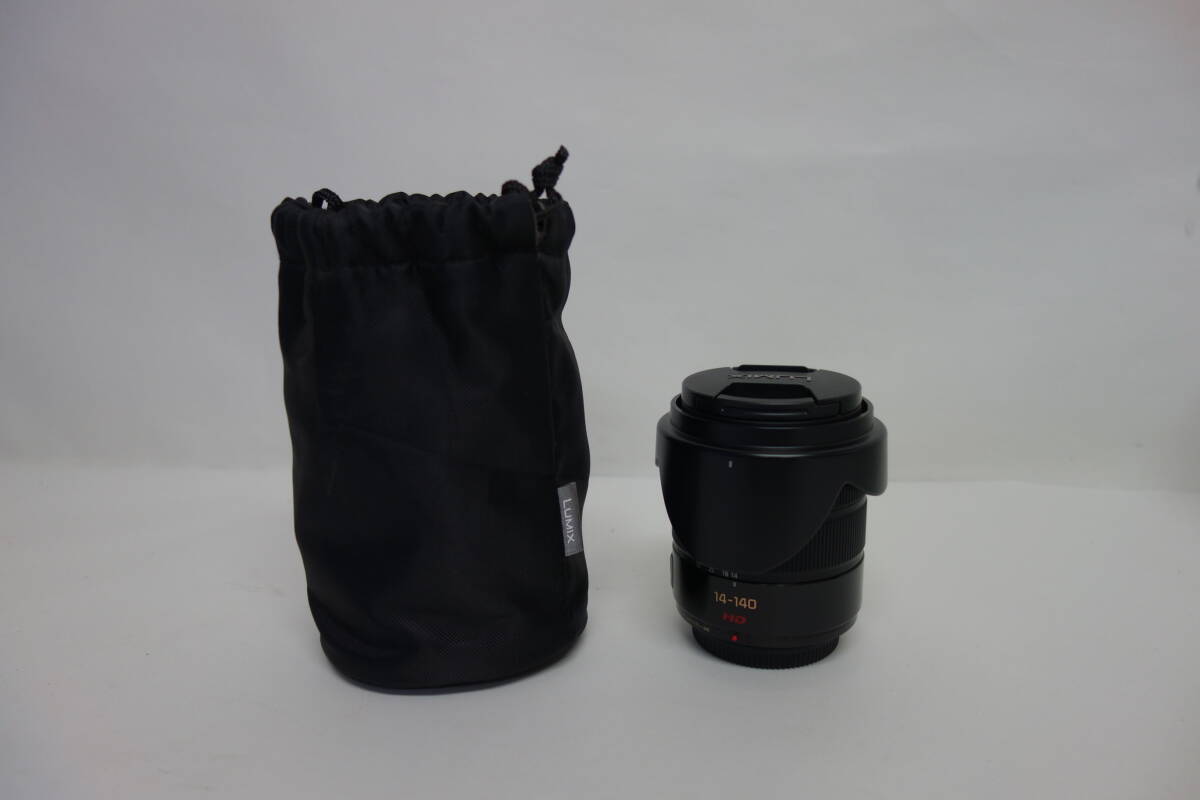 一眼 レンズ Panasonic H-FS14140 LUMIX G VARIO 1:3.5-5.6/14-140 ASPH POWER O.I.S. 動作未確認 中古 ジャンク品 6 管理ZI-60
