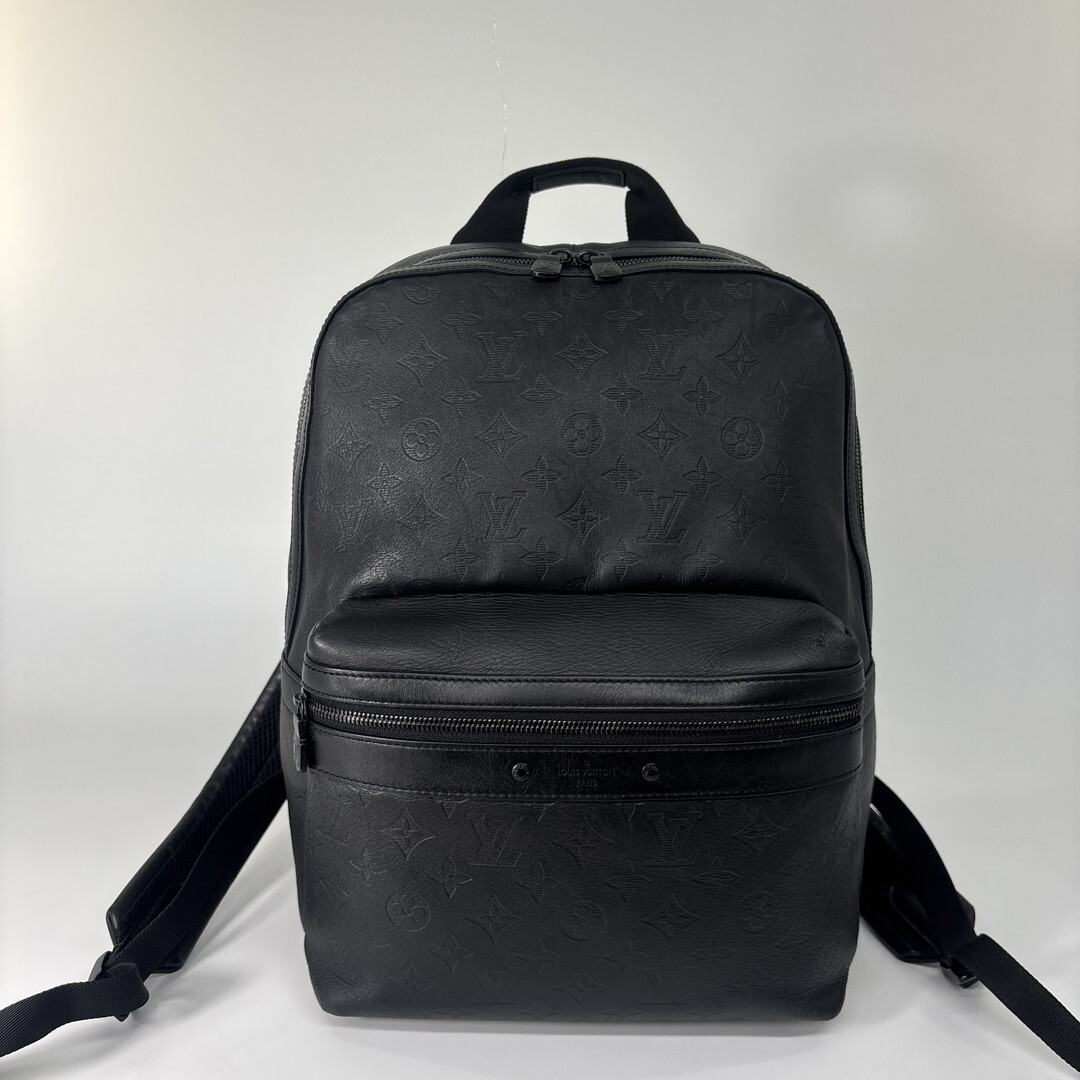 超極美品 Louis Vuitton ルイヴィトン モノグラムシャドウ スプリンターバックパック リュック M44727 UB4199 ブラック リュック