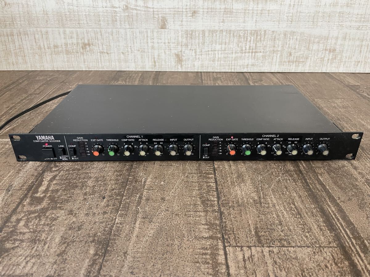 1円 YAMAHA GC2020BII ステレオ コンプレッサー リミッター ノイズゲート ヤマハ GC2020B2 1Uラック 
