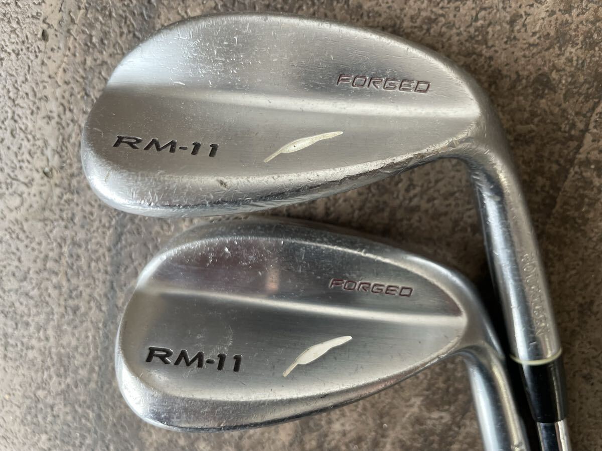 1円 フォーティーン RM-11 ウェッジ 2本セット 52°(バンス8°) / 58°(バンス12°) FOURTEEN RM11 FORGED 鍛造 スピン フレックスS 