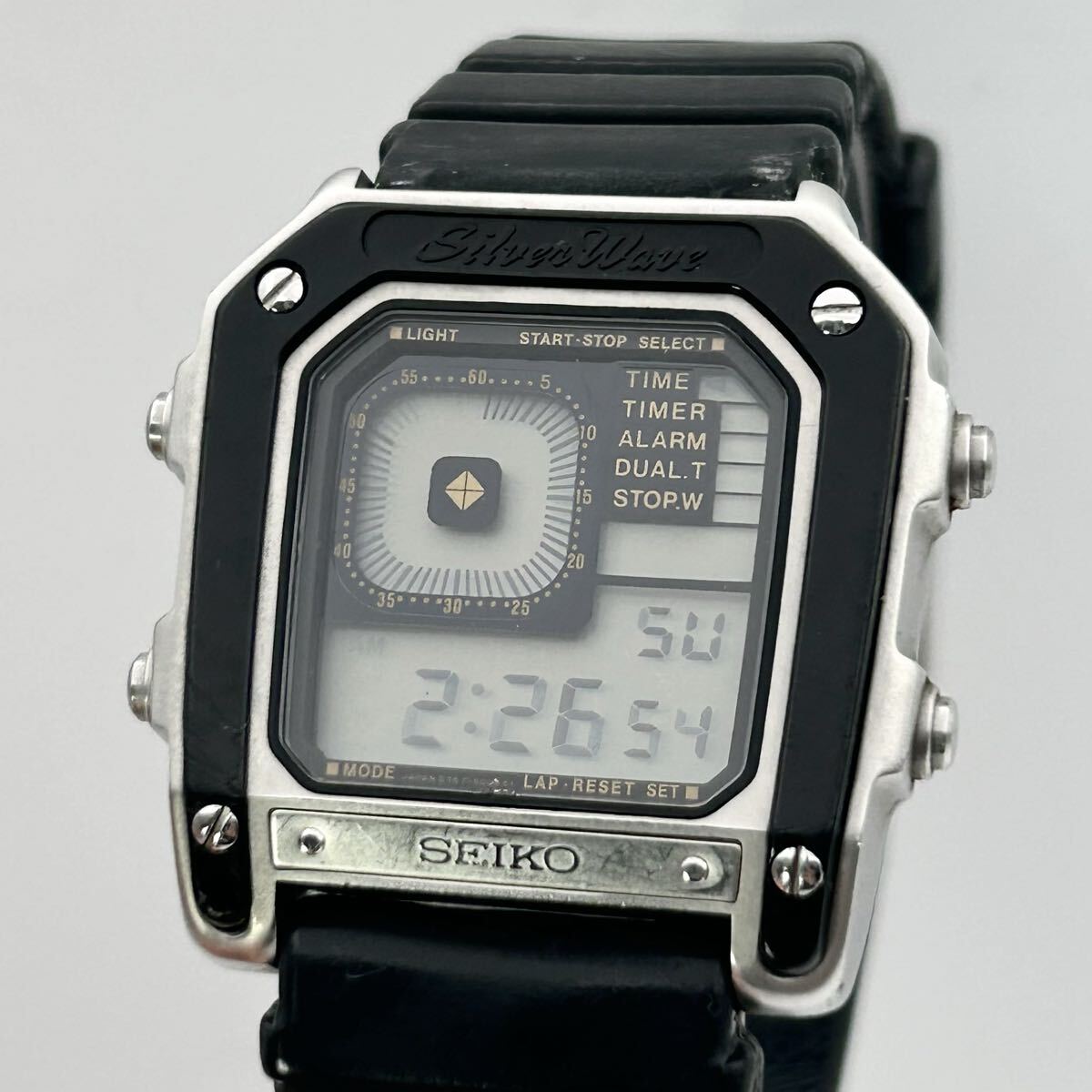 【digiborg デジボーグ 】SEIKO セイコー SilverWave シルバーウェーブ G757-5000 1983年11月 JAPAN vintage 腕時計