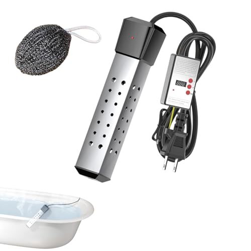 2000W 日本製定温モデル、設定温度で自動電源オフ [AOKOWN]2026強化版 投げ込みヒーター 水槽 ヒーター【2000W