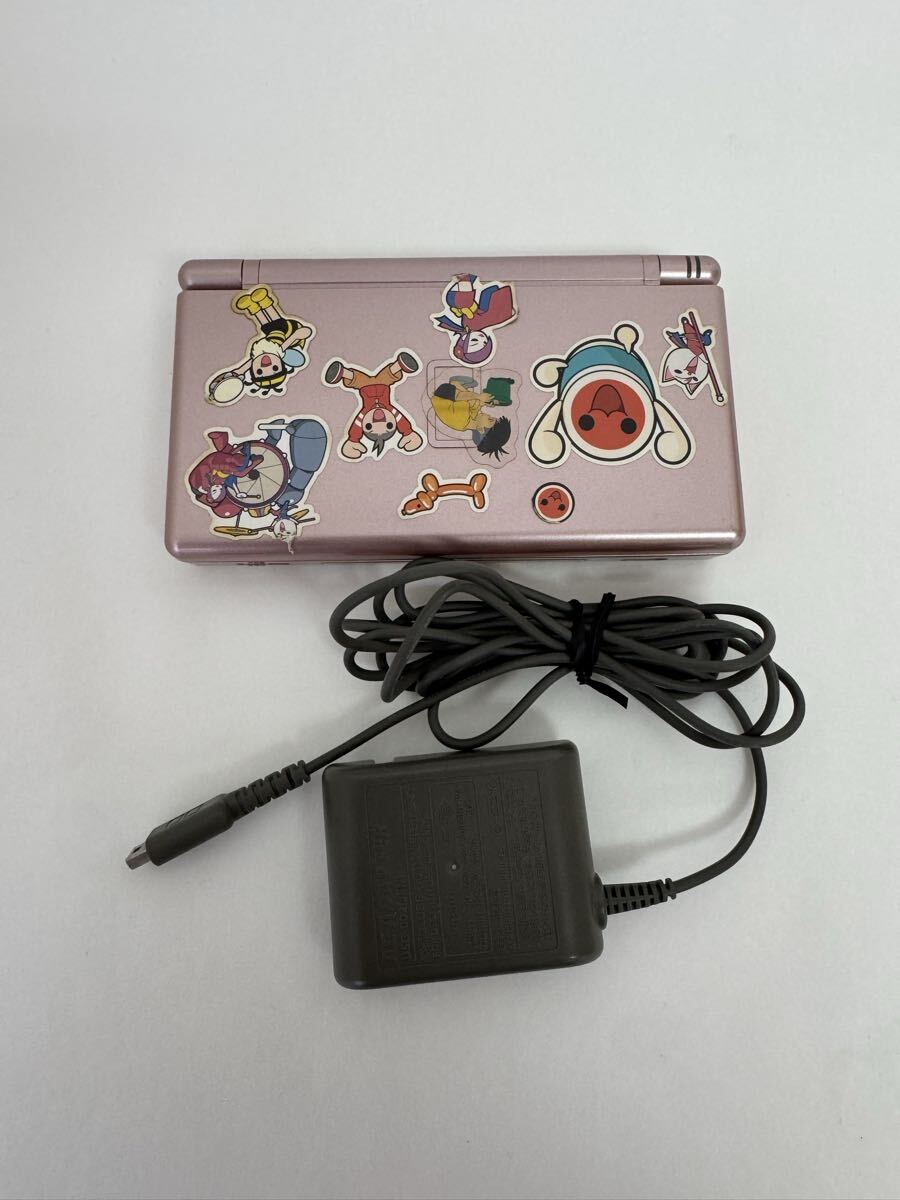 ◆売り切り　Nintendo DS Lite USG-001 ニンテンドーDSライト 任天堂 ピンク 充電器付き　現状品