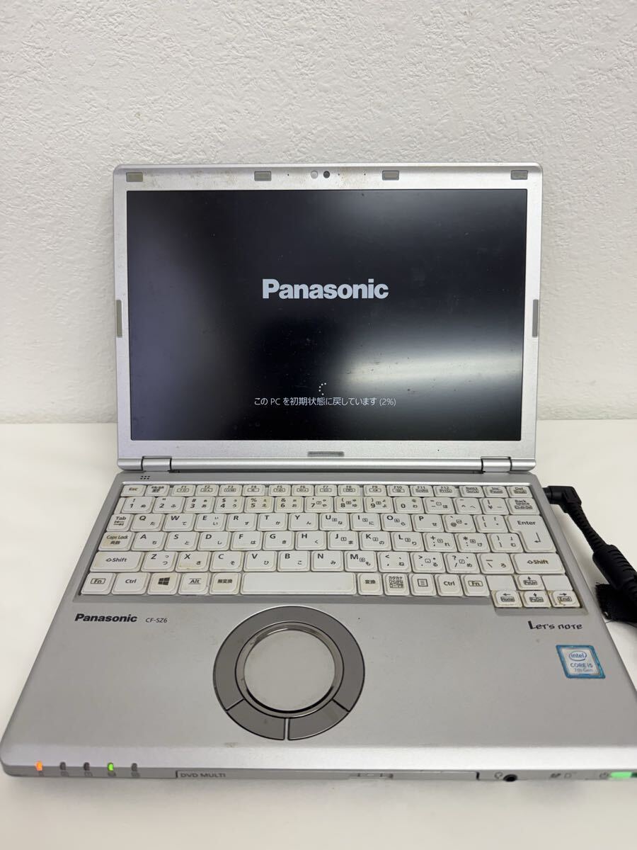 ▼売り切り　Panasonic Let's note CF-SZ6 Core i5 ノートパソコン DVD MULTI 初期化済　現状品