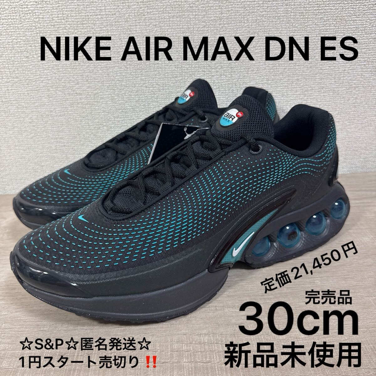 1円スタート売切り 新品未使用 30cm US12 定価21,450円 完売品 ナイキ エア マックス DN ES NIKE AIR MAX DN ES スニーカー