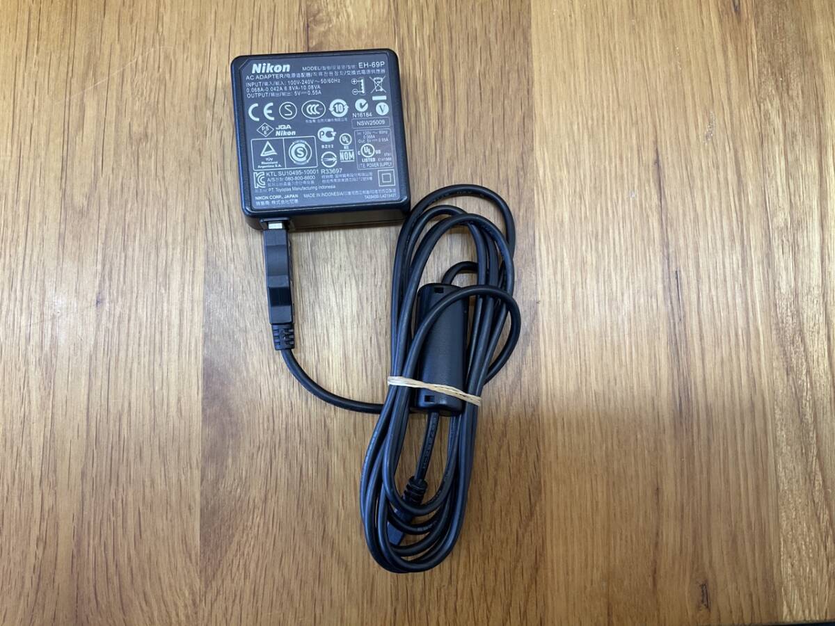 NIKON ニコン ACアダプター EH-69P USBコード付