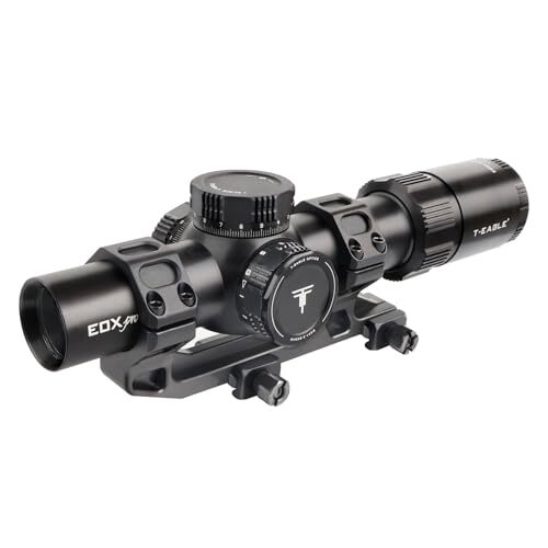 T-EAGLE ライフルスコープ EOXPRO 1.2-6x24IR可変倍率 ショートスコープ サバゲー照準器 ワンピース r.h