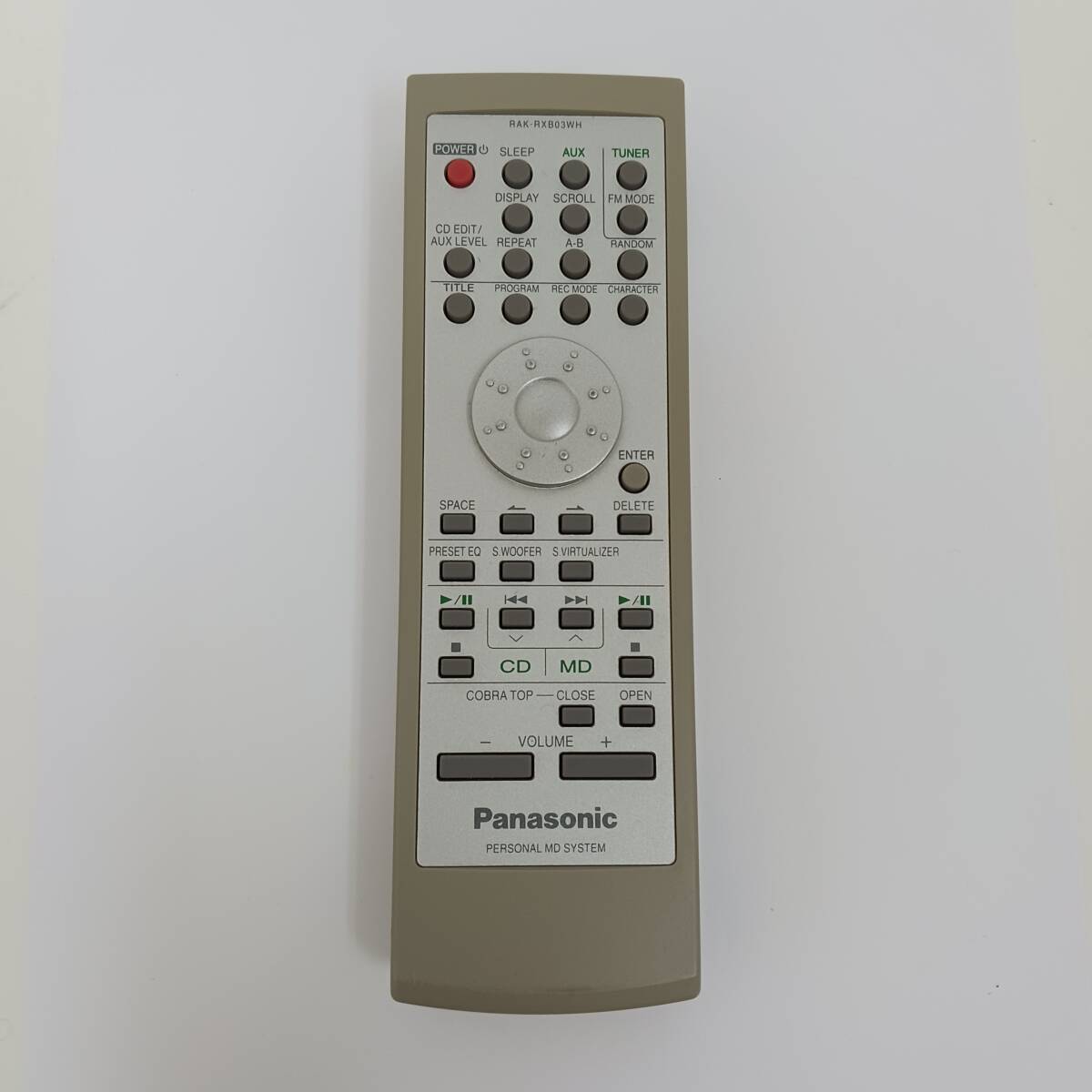 【 RAK-RXB03WH 】Panasonic パナソニック リモコン 動作未確認