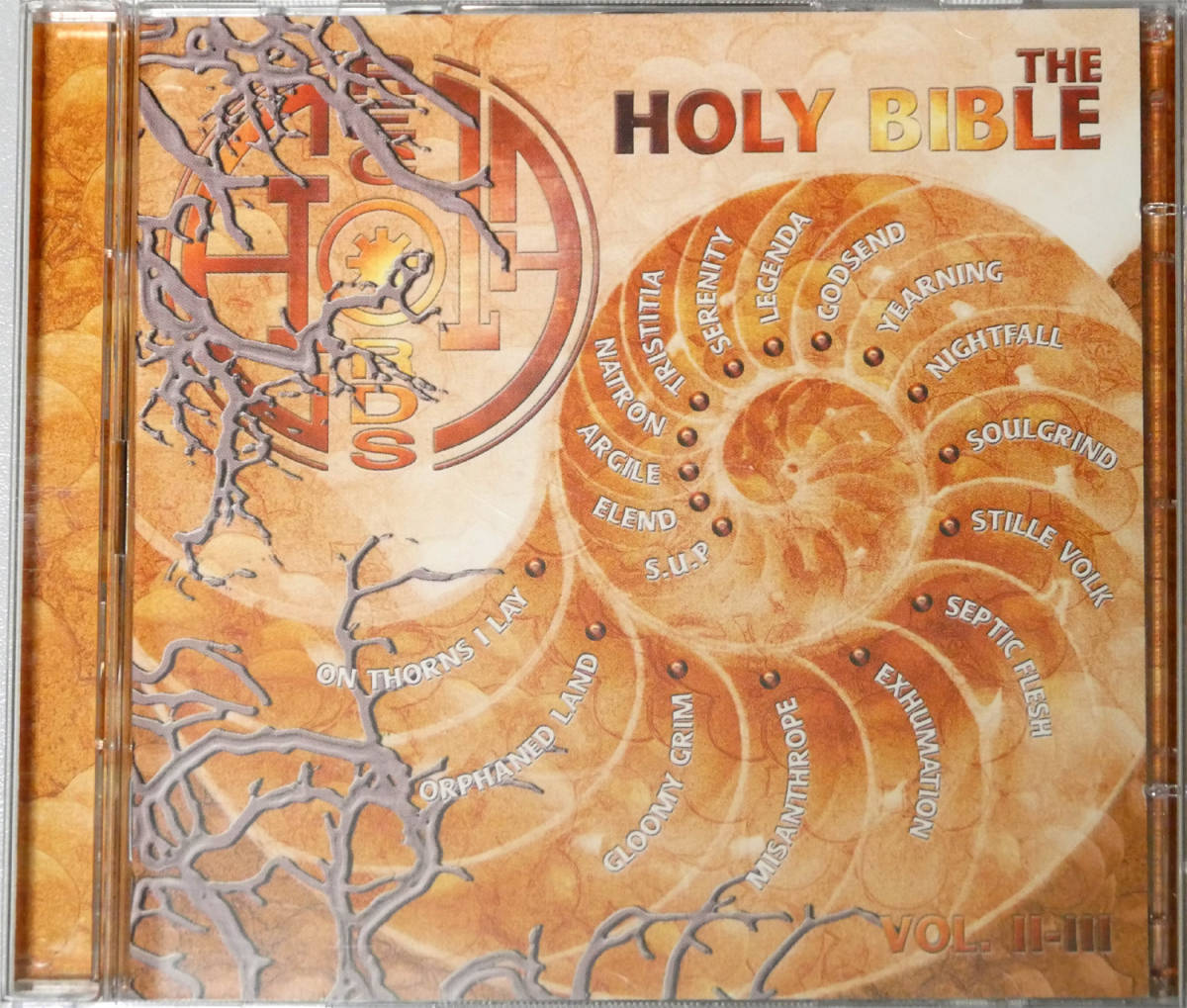 送料無料 オマケ付 HOLY RECORDS コンピレーション HOLY BIBLE Vol.2 & 3 2枚組 99年 HOLY RECORDS 90年代 変態ゴシックメタル・コンピ