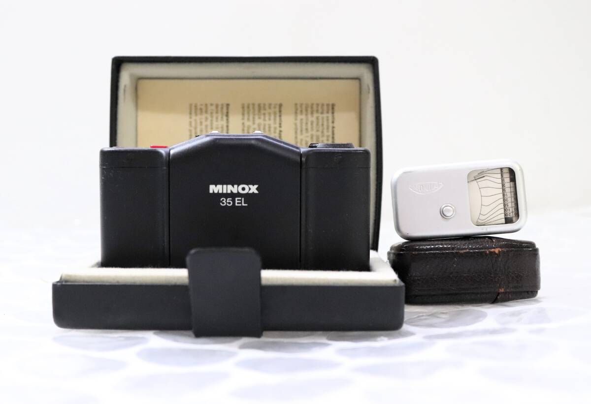 MINOX ミノックス MINOX 35 EL & FLASH EXPOSURE METER MINOX35 露出計 セット 動作未確認・現状品 コレクション用