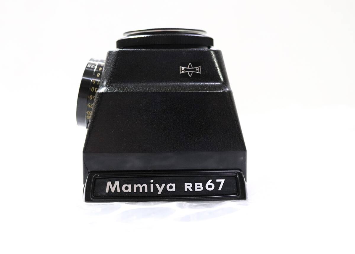 【美品】 Mamiya マミヤ マグニファインダー RB67用 露出計付高倍率ファインダー 外観綺麗 動作未確認