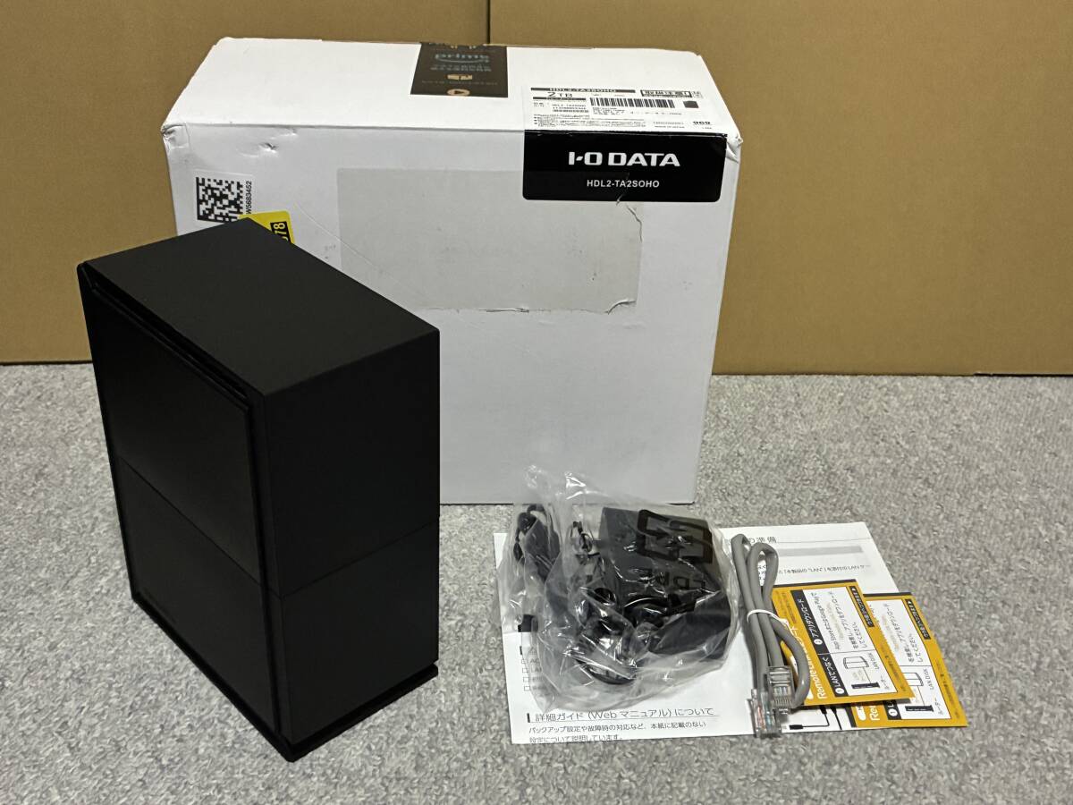 IO・DATA SOHO 法人向け2ドライブ NAS LAN DISK for SOHO HDL2-TASOHOシリーズ HDL2-TA2SOHO 2TB WD RED