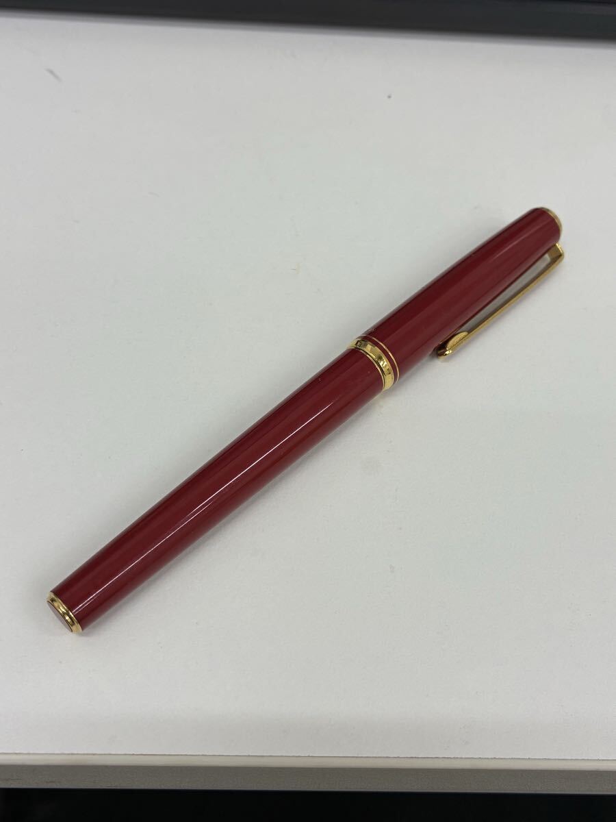 1396 【PILOT】パイロット 万年筆 14K 585 レッド×ゴールド 筆記未確認 現状品