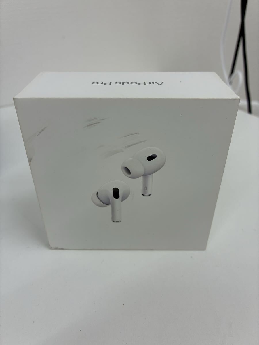 2053 【未使用/未開封】Apple AirPods Pro 第2世代 MagSafe充電ケース (USB-C) MTJV3J/A ホワイト 国内正規品