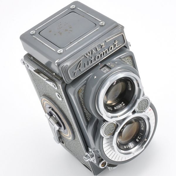 Walz Automat Zunow 6cm F2.8 ワルツ オートマット ズノー 6/2.8 スプール 日本製 Japan Opt 二眼レフ カメラ CAMERA 60mm 6 28