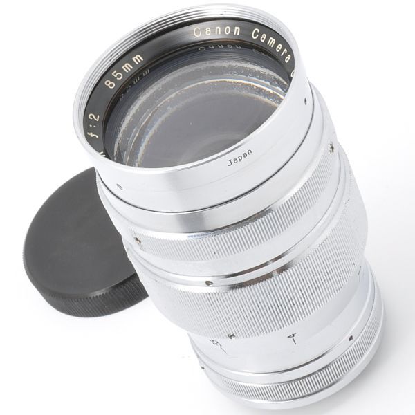 Canon SERENAR 85mm F2 キャノン セレナー 85/2 Lマウント L39 LTM キヤノン カメラ レンズ キャップ フィルター CAMERA CO LENS 8.5cm 20