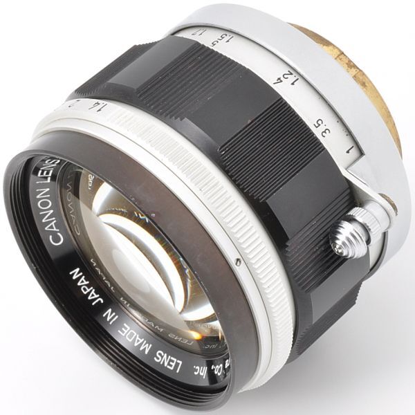 CANON LENS 50mm F1.4 キャノン レンズ 50/1.4 Lマウント L39 LTM CAMERA 日本製 JAPAN キヤノン カメラ スクリューマウント 5cm 5 14