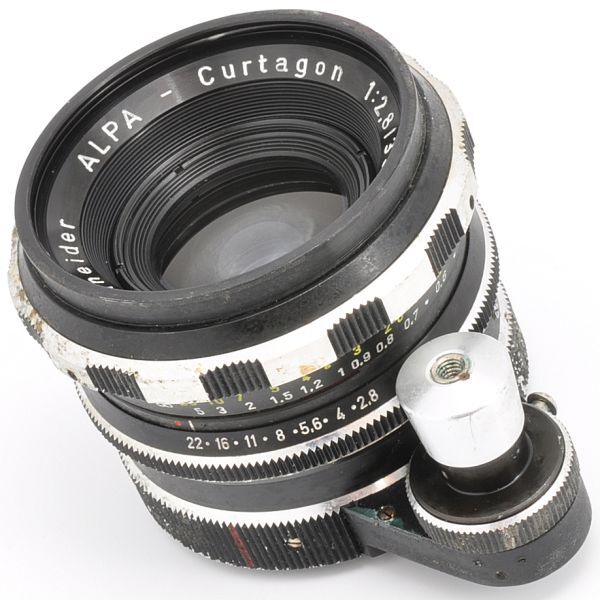 Schneider ALPA Curtagon 35mm F2.8 シュナイダー アルパ クルタゴン 35/2.8 Germany ドイツ製 Camera Lens カメラ レンズ 3.5cm 3.5 28