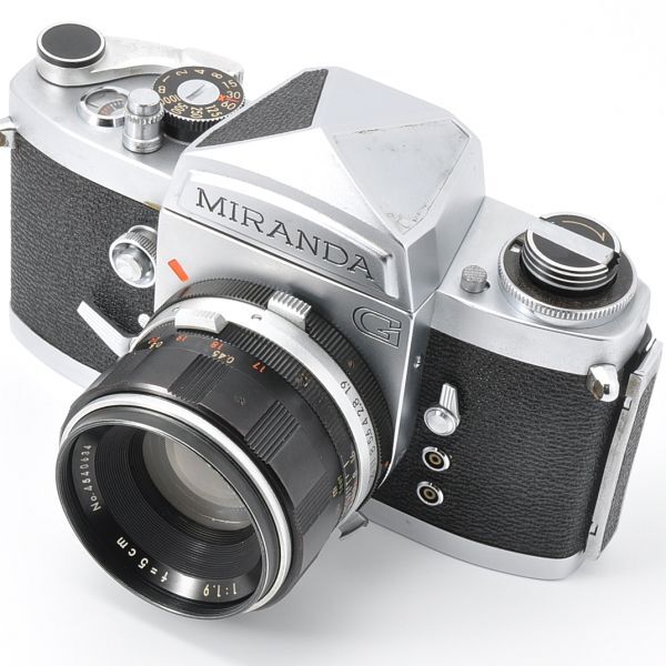 MIRANDA G Auto Miranda 5cm F1.9 ミランダ カメラ Ｇ オート ミランダ 5/1.9 日本製 JAPAN マニュアル カメラ CAMERA CO. 50mm 19