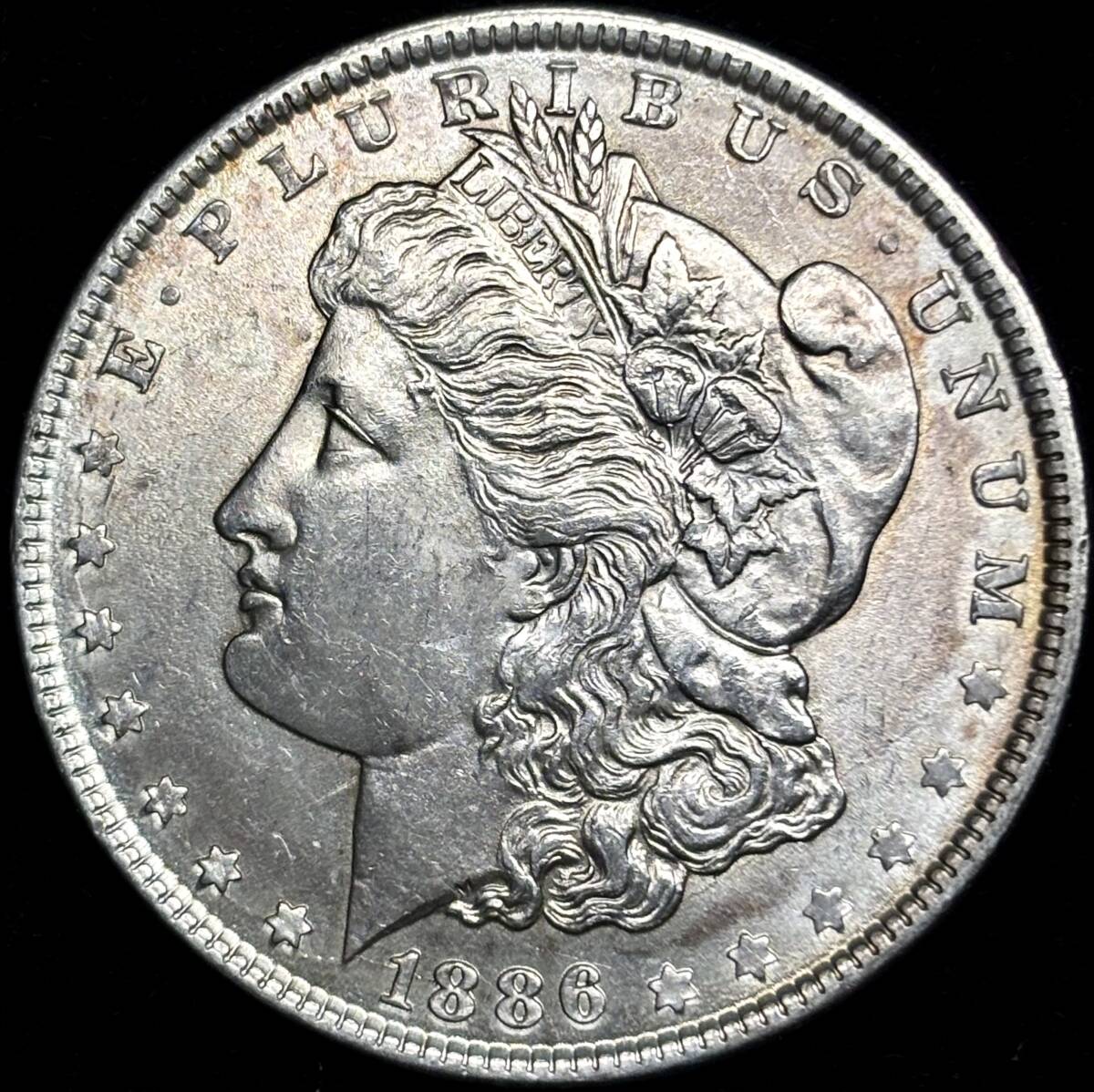 【アメリカ大型銀貨】(モルガン 1886年銘 26.7g 直径38mm)