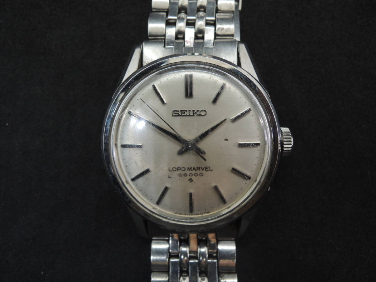 △動作ok SEIKO セイコー LORD MARVELロードマーベル 5740-8000 手巻き 機械式 腕時計 現状/管理6637A12-CF0126