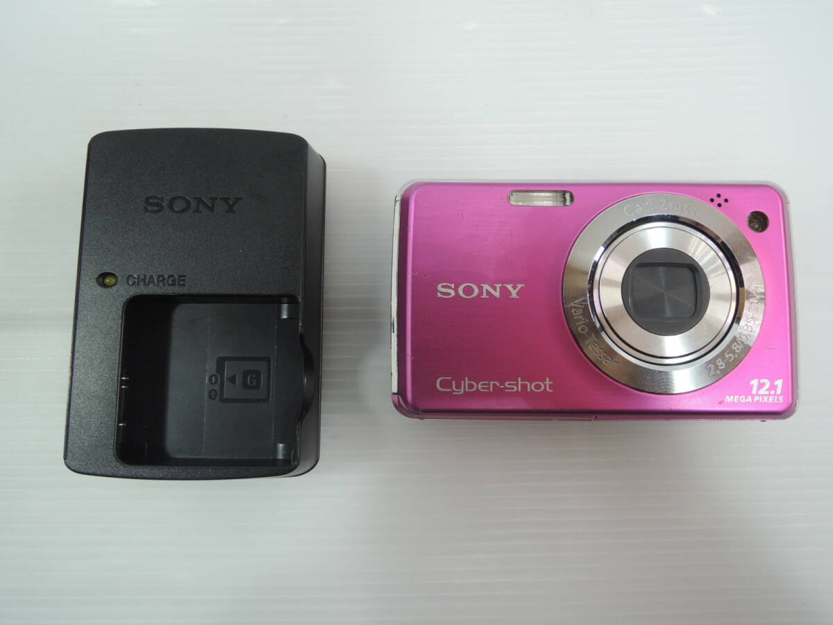 △動作ok SONY ソニー Cyber-Shot DSC-W220 コンパクトデジタルカメラ デジカメ ピンク 現状/管理6644A12-CF0126