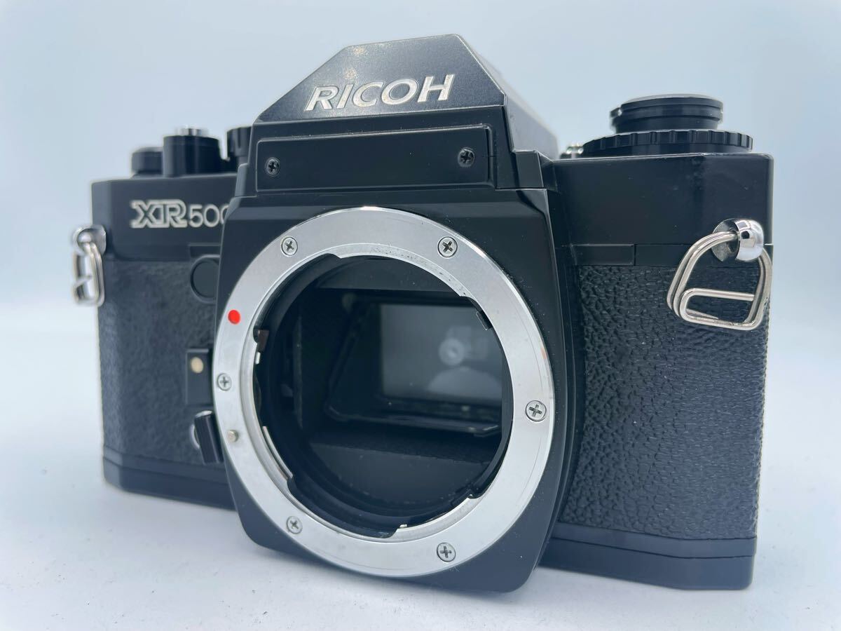 【外観良品】RICOH XR500 フィルムカメラ ボディ ブラック　難あり
