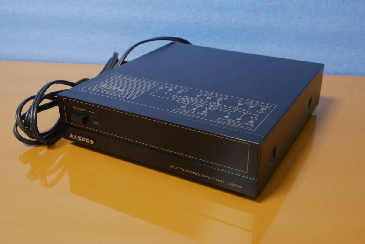 MASPRO VSP4 マスプロ映像分配器/4分配【動作確認済み】
