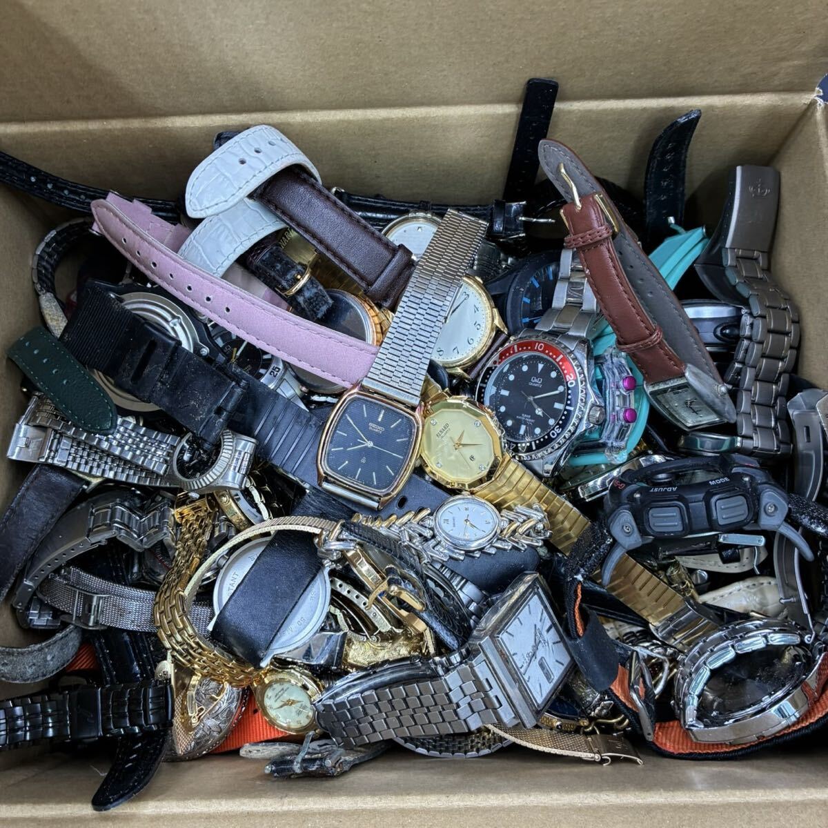 △1円スタート ジャンク 腕時計 まとめ 大量 CASIO CITIZEN SEIKO 等 総重量約4.6kg TK060537