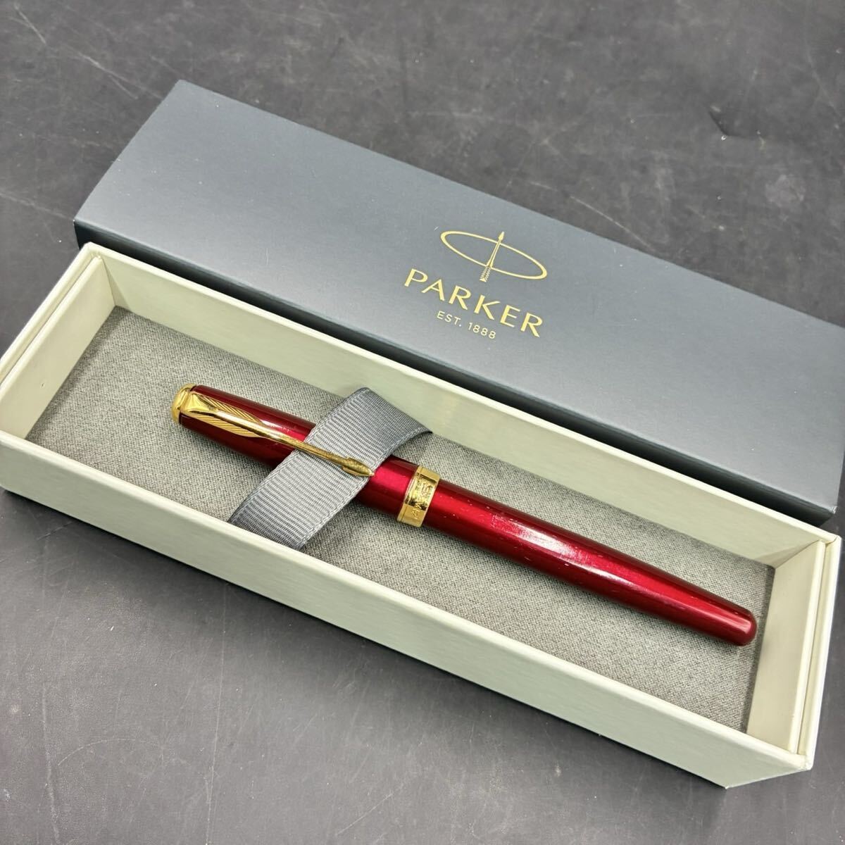 1円スタートPARKER パーカー SONNET ソネット 万年筆 ペン先 18K 750 刻印あり 筆記未確認 TK060713