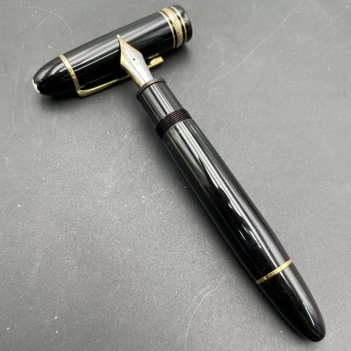 1円スタート MONTBLANC 万年筆 マイスターシュテュック 149 ペン先 585 筆記用具 文具 現状品 TK0607た