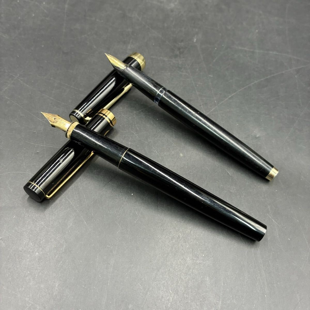 1円スタート PILOT パイロット 万年筆 2点 まとめ ペン先 14K 585 刻印の物あり 筆記未確認 TK060734