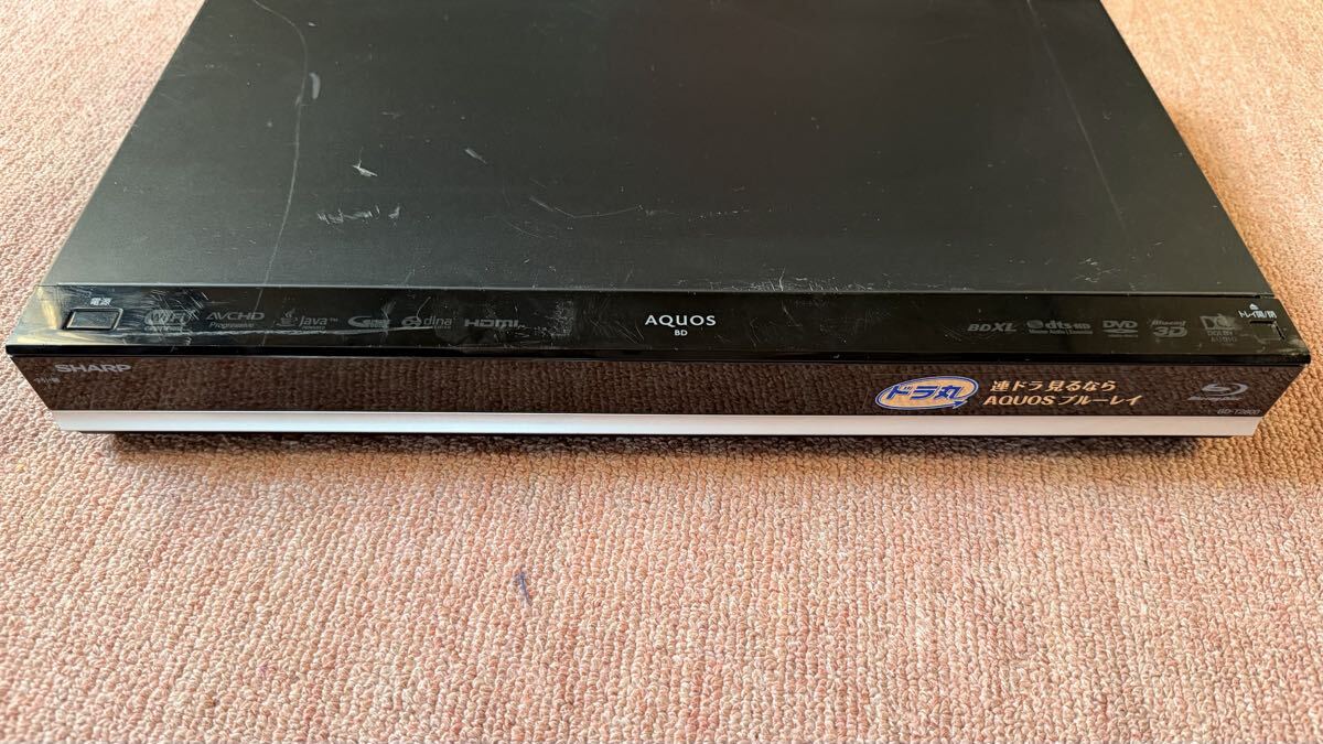 SHARP AQUOS ブルーレイレコーダー BD-T2800本体　ジャンク