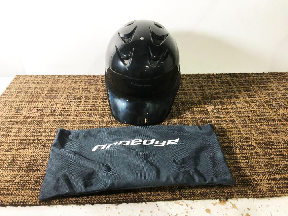  中古★SSK ヘルメット 野球用 ソフト打者用 proedge サイズO 軟式 収納袋【SSK ヘルメット】GON7