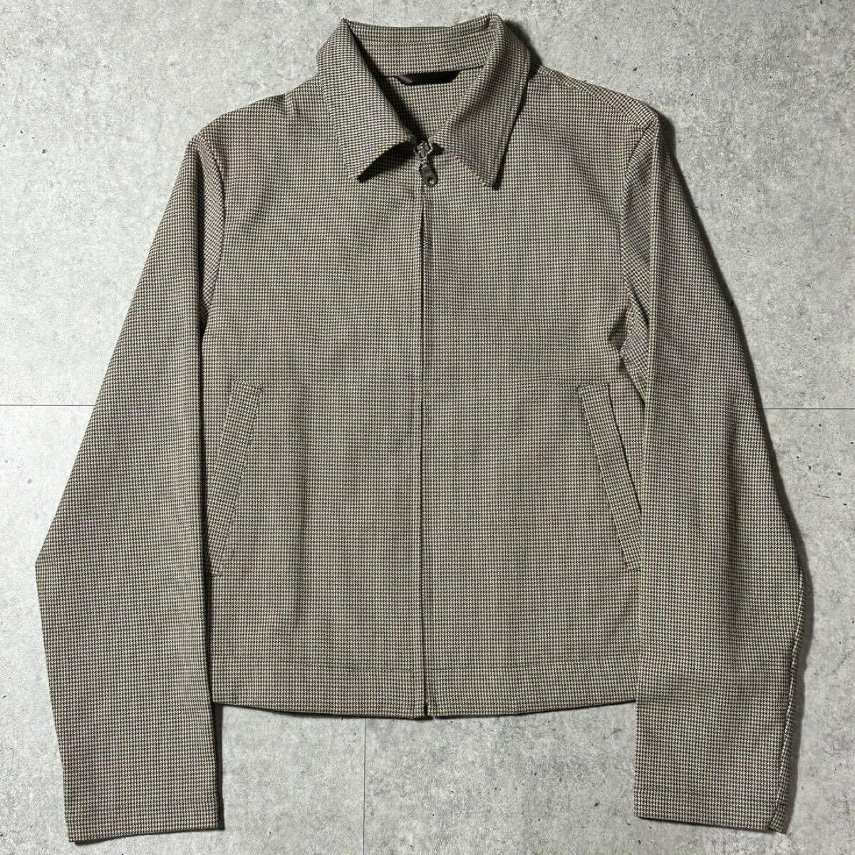 Y's for men 短丈 チェックブルゾン ヨウジヤマモトダーバン