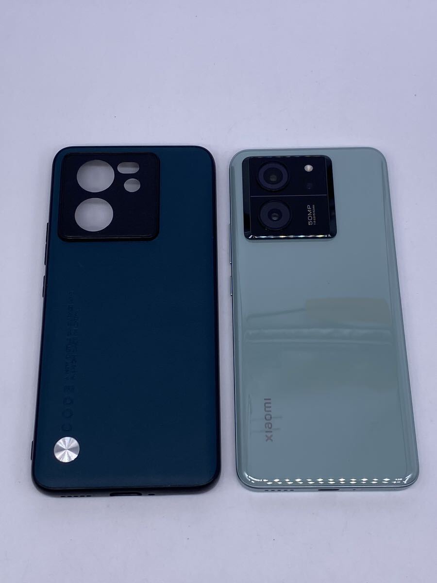 Xiaomi 13T XIG04 au〇 アルパインブルー スマホ ケース付き 2477