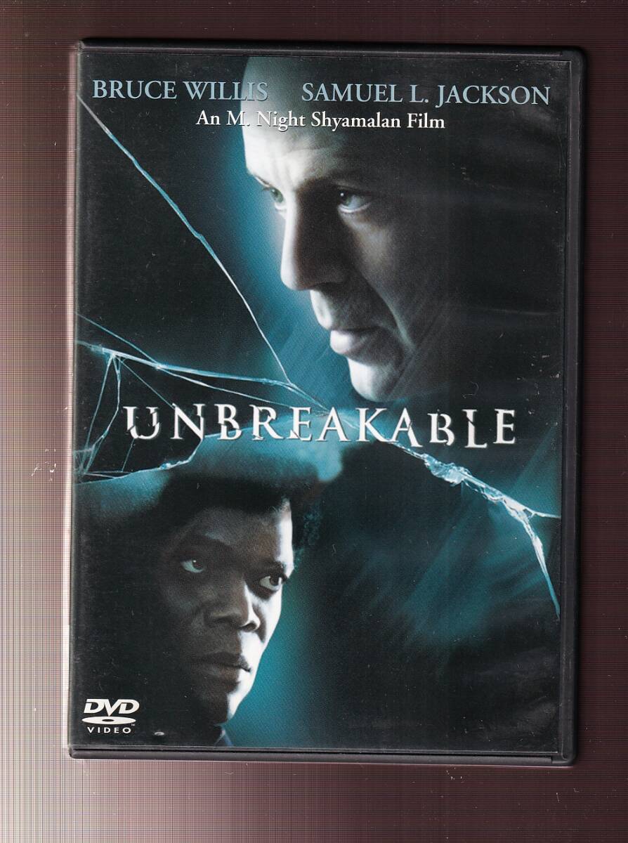 DA★中古★洋画DVD★(2枚組)アンブレイカブル/ブルース・ウィリス/サミュエル・L・ジャクソン/スペンサー・トリート・クラーク★VWDS-3087