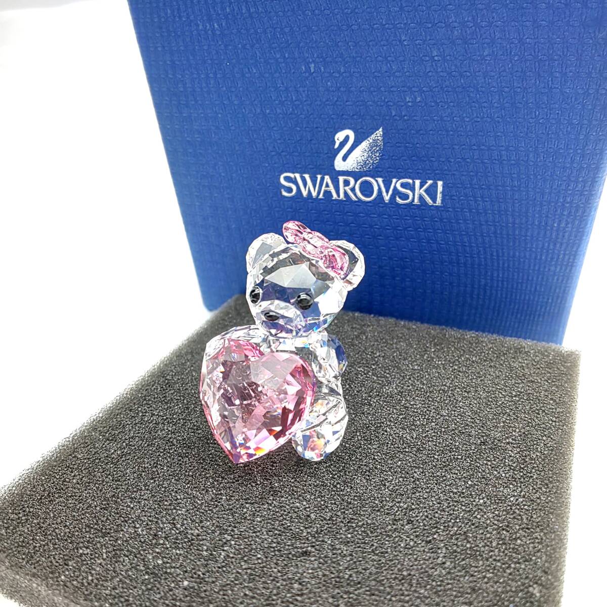 SWAROVSKI スワロフスキー クリスベア オンリーフォーユー フィギュリン クリスタル ヴィンテージ アクセサリー 宝飾品