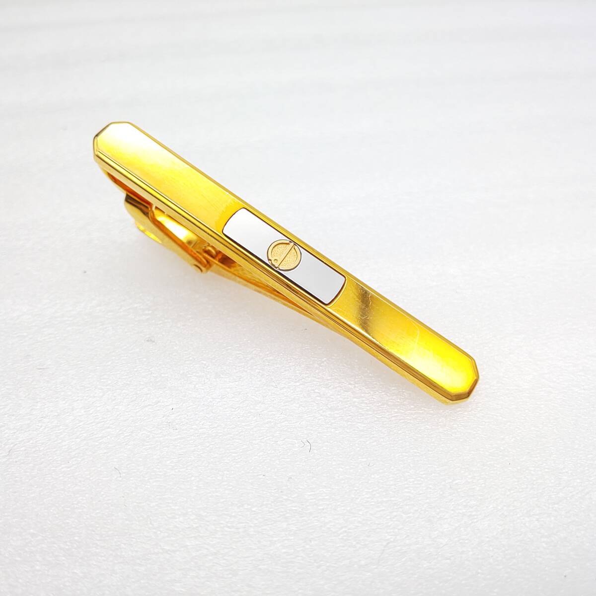 dunhill ダンヒル dロゴ ネクタイピン ゴールド/シルバーカラー アクセサリー 宝飾品 