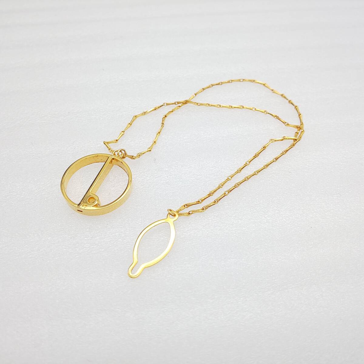 dunhill ダンヒル ネクタイピン ゴールドカラー タイチェーン アクセサリー 宝飾品 
