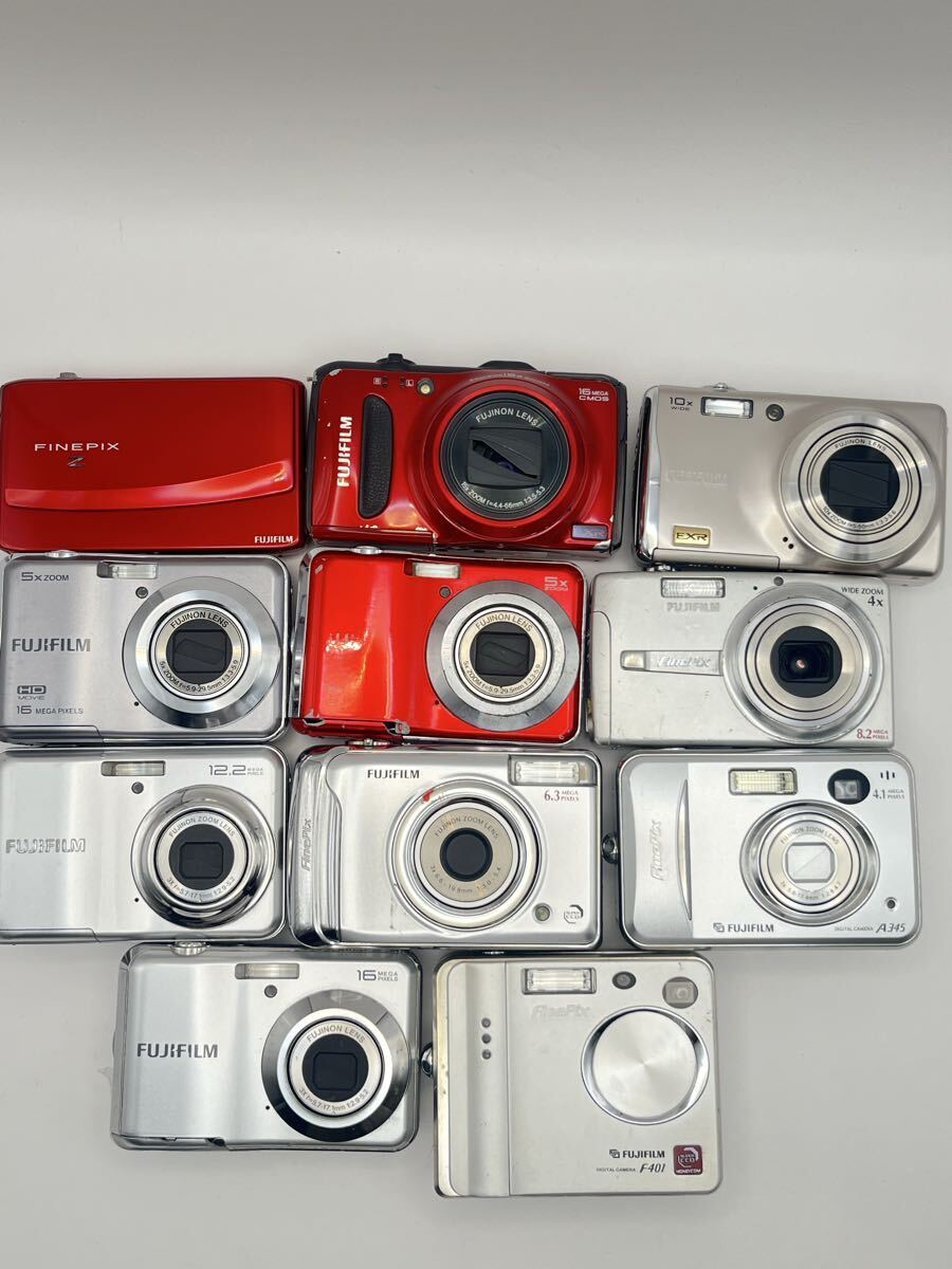 【1円スタート】 デジタルカメラまとめ FUJIFILM FinePix コンデジ　ジャンク品