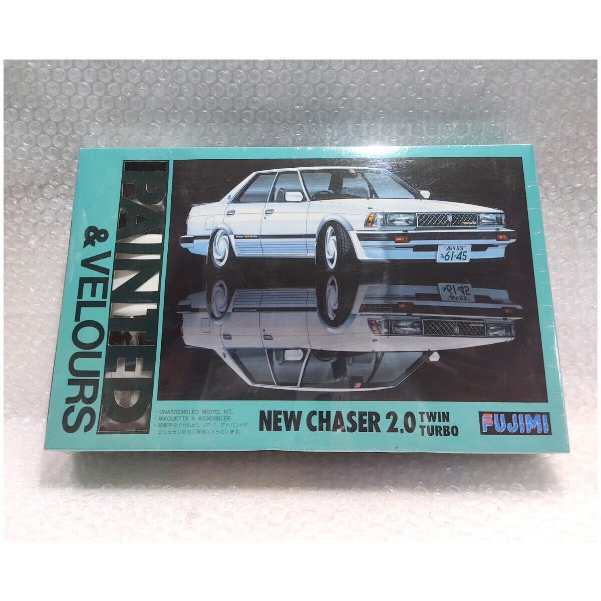 未開封 フジミ ペイント&ベロア TOYOTA トヨタ NEW CHASER 2.0 プラモデル 模型 現状品 未組立