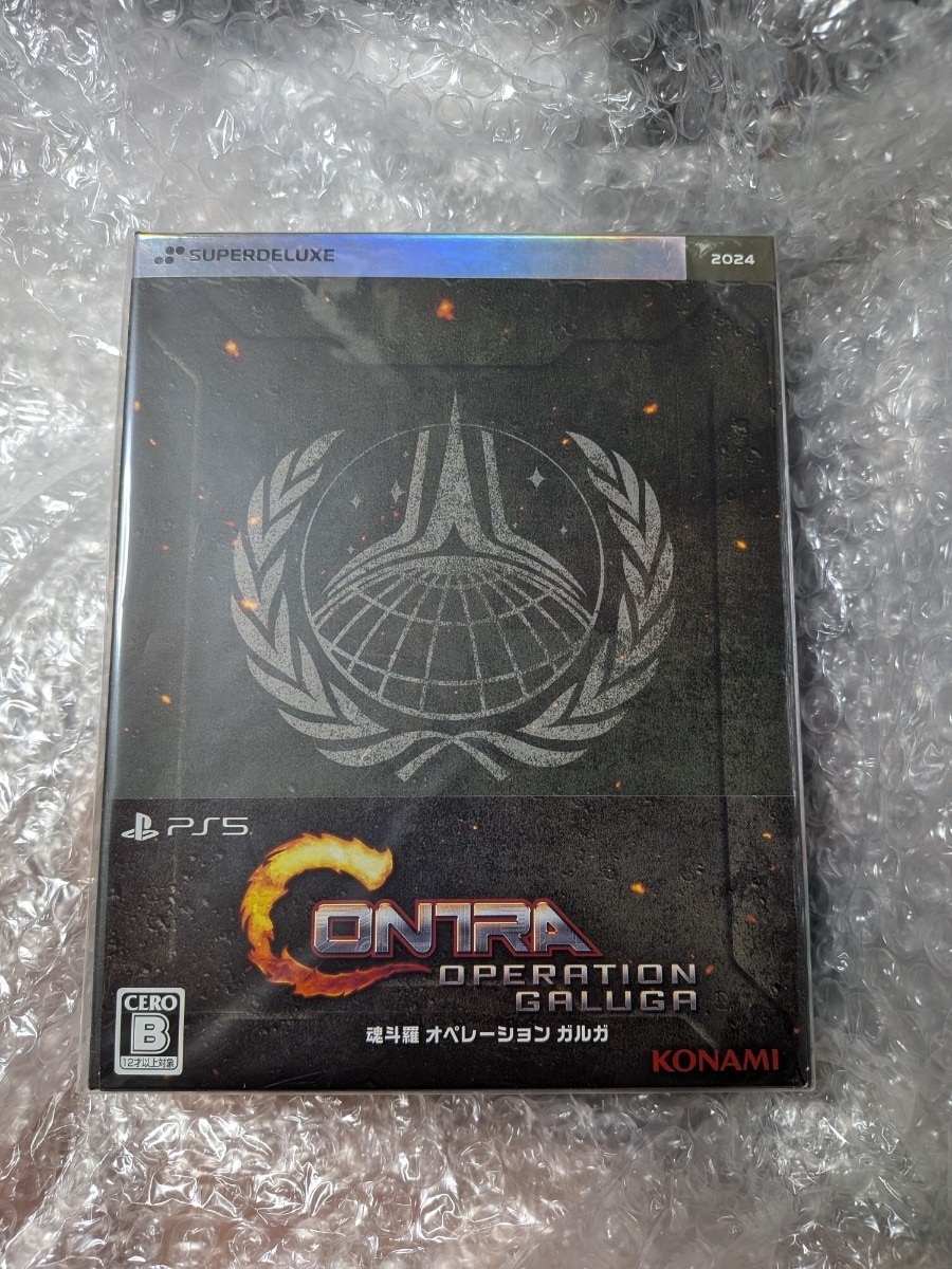 新品未開封　PS5版 魂斗羅 オペレーション ガルガ DELUXE EDITION PS5　