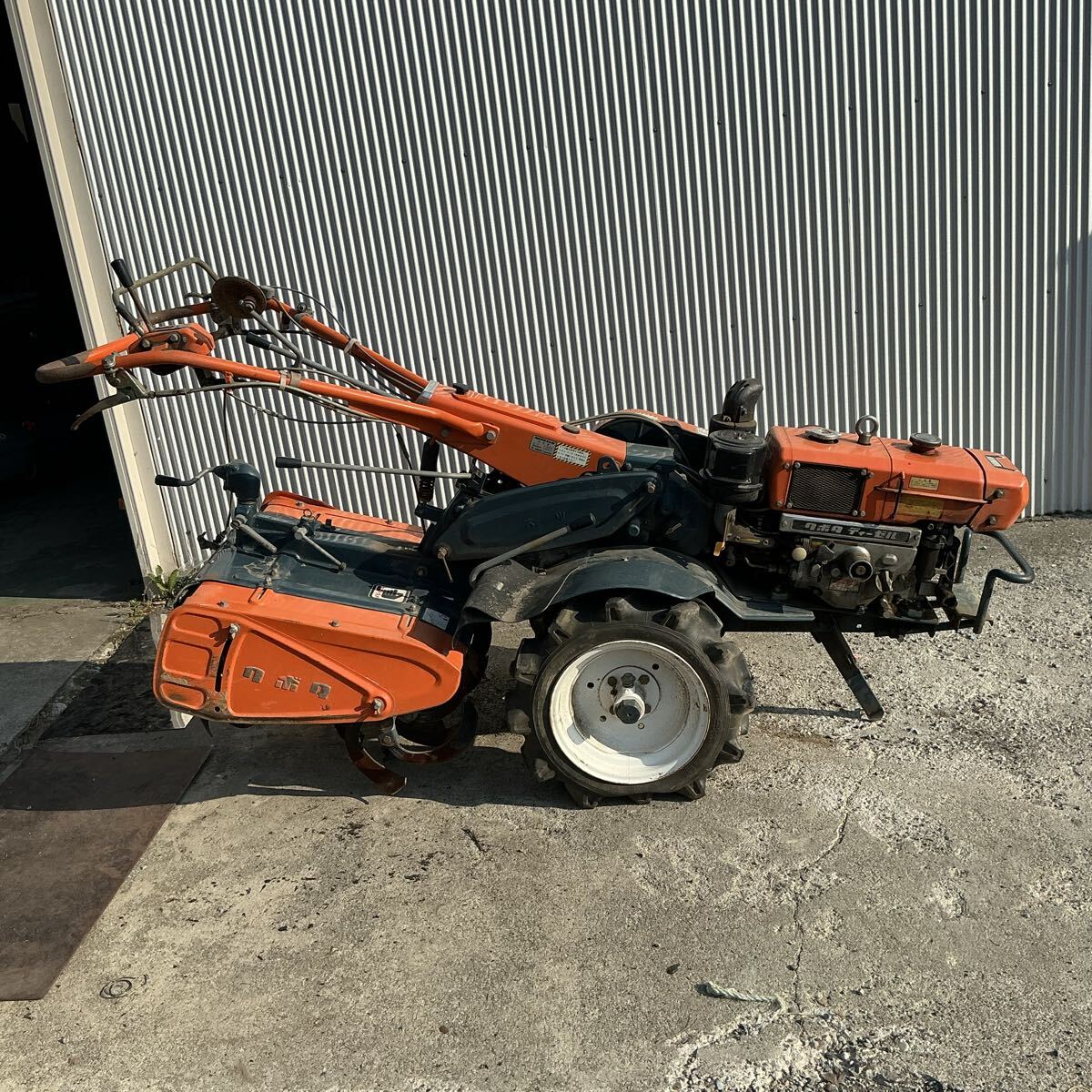 ta6154 長野発 直接取引限定 Kubota クボタ K6 ディーゼル 耕運機 耕耘機 管理機 農機具 現状品