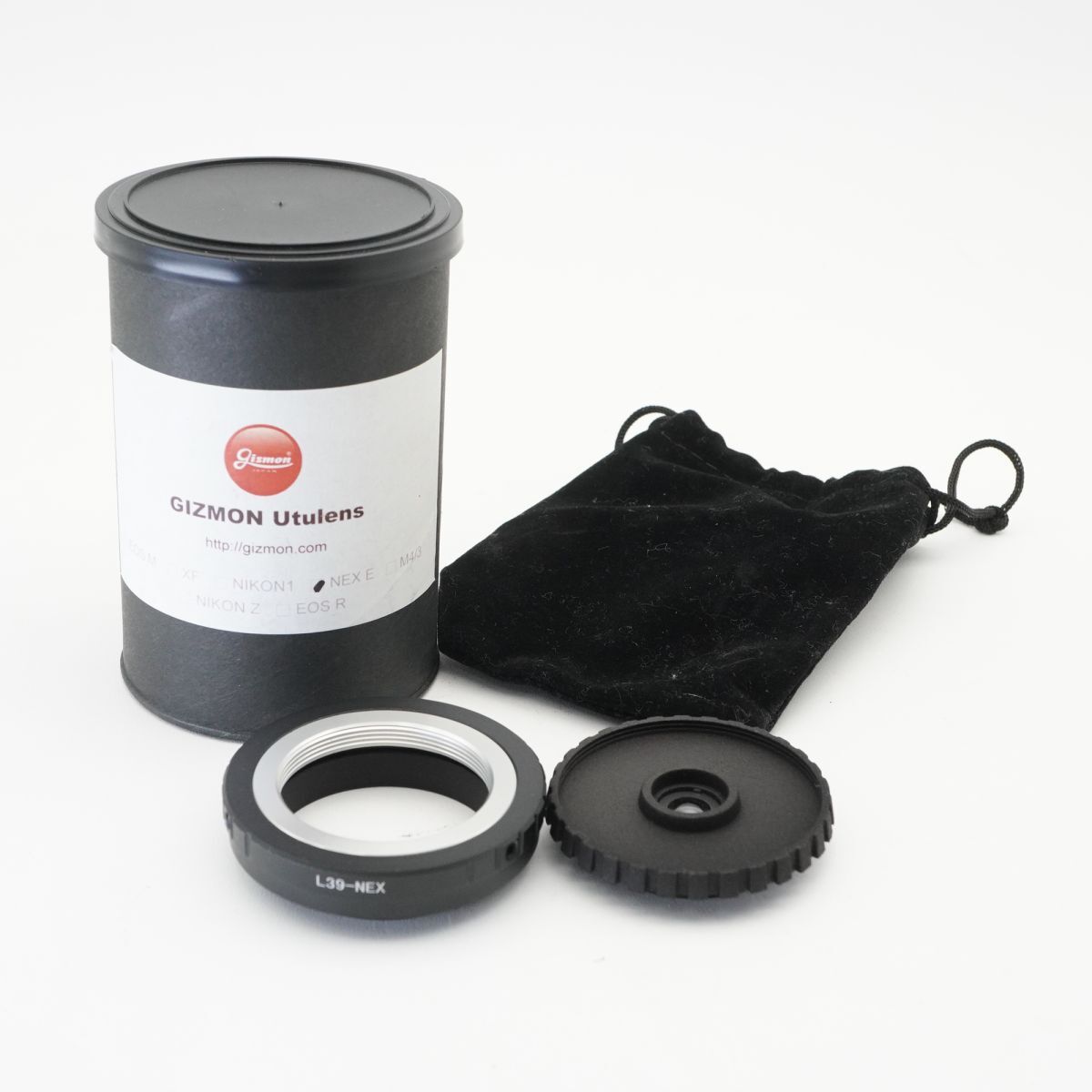 美品 動作確認済 GIZMON ギズモン Utulens トイレンズ ソニー Sony Eマウント用 #f0B3006