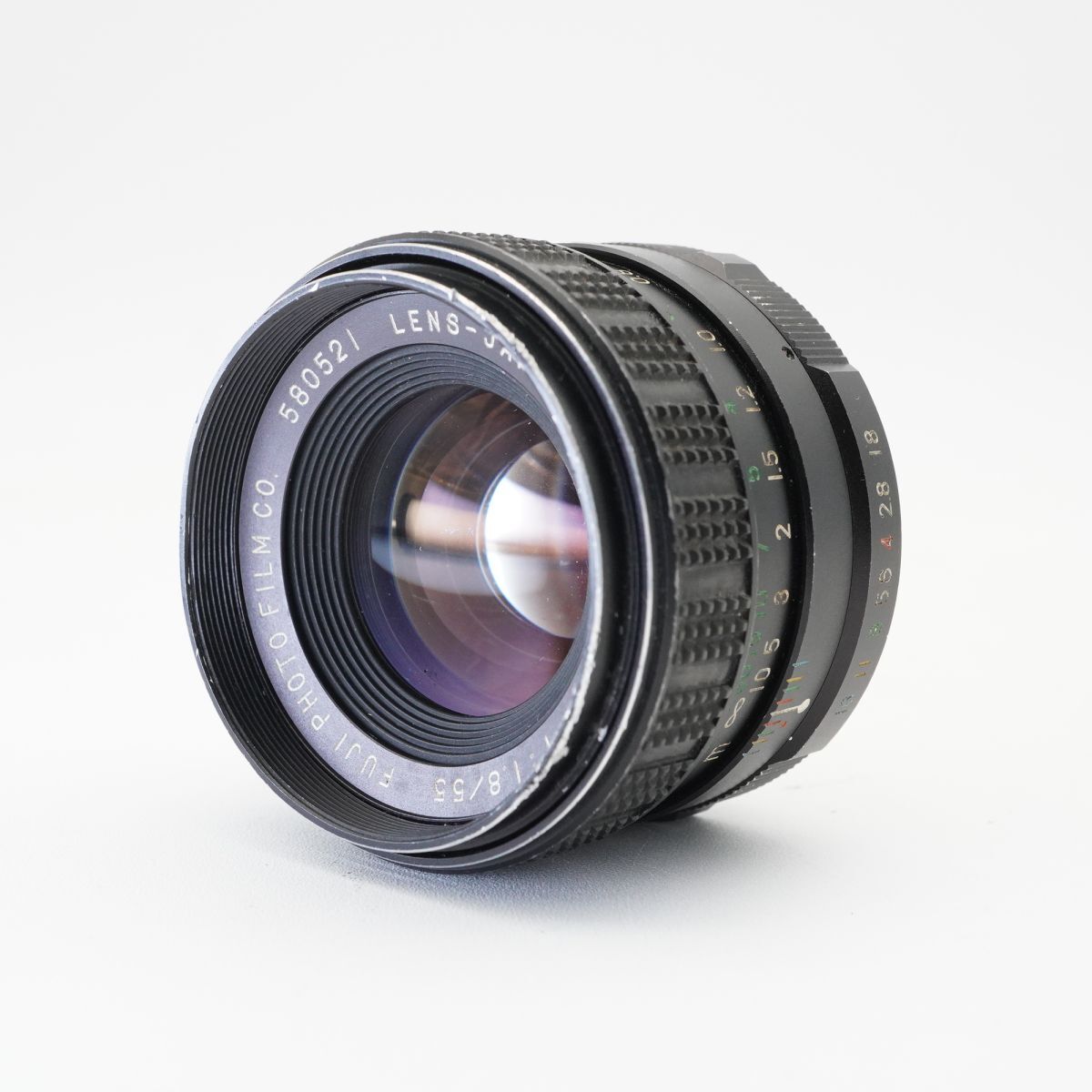 実用品 動作確認済 FUJIFILM 富士フイルム EBC FUJINON 55mm F1.8 M42マウント 単焦点レンズ #f0B3609