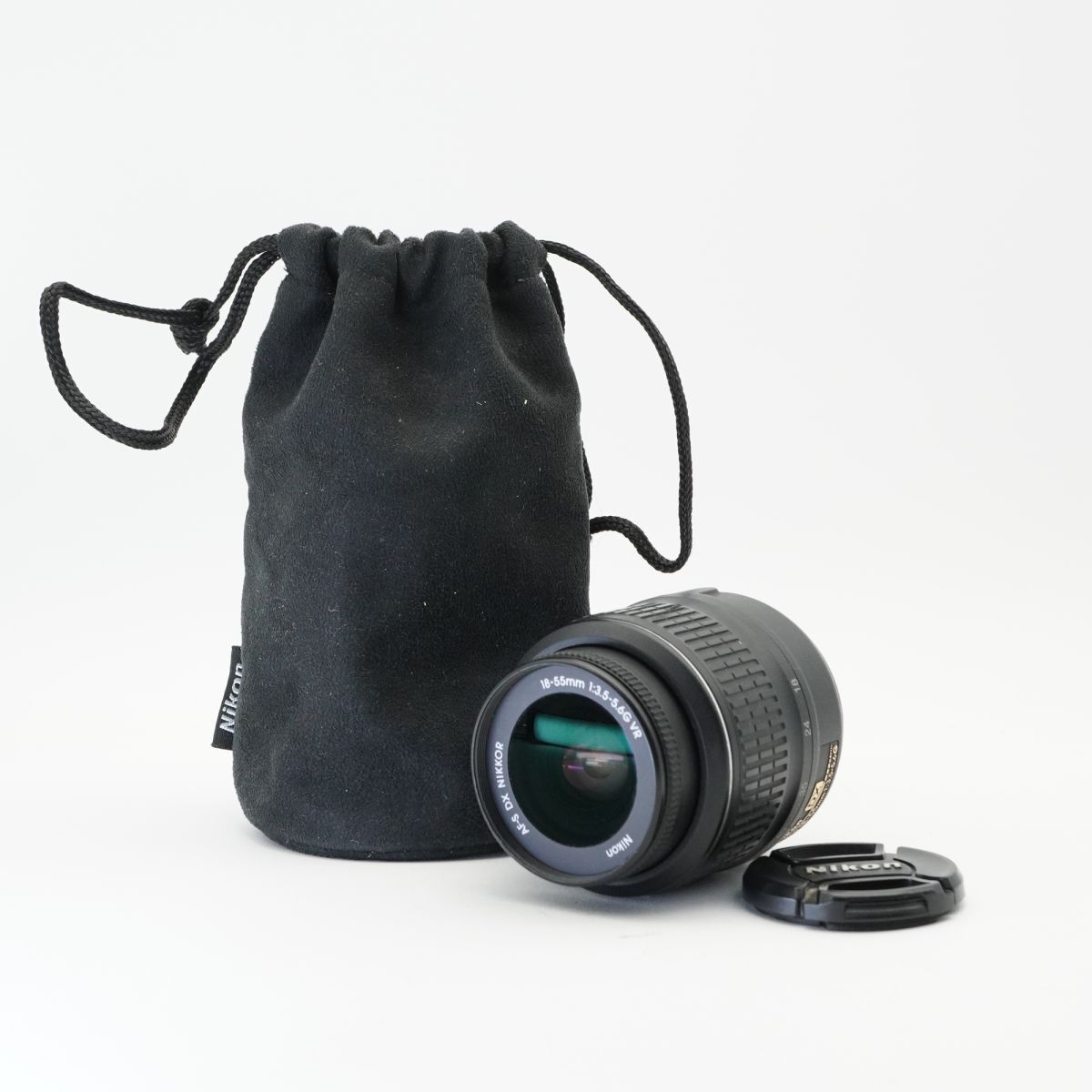 良品 動作確認済 Nikon ニコン AF-S DX NIKKOR 18-55mm F3.5-5.6 G VR 標準ズームレンズ #f26B3544